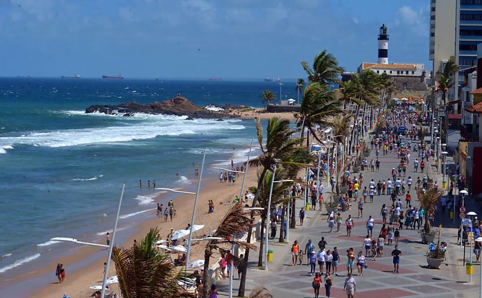 Apartamento Temporada Farol Barra Flat Salvador Rum bild