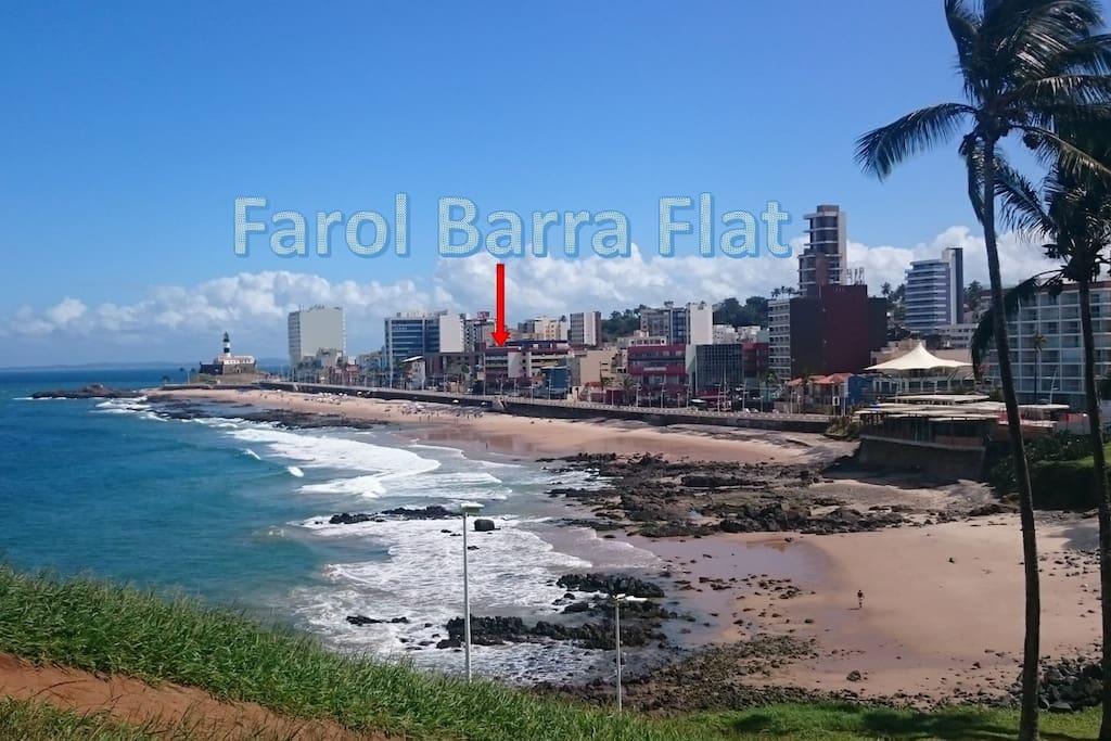 Apartamento Temporada Farol Barra Flat Salvador Exteriör bild